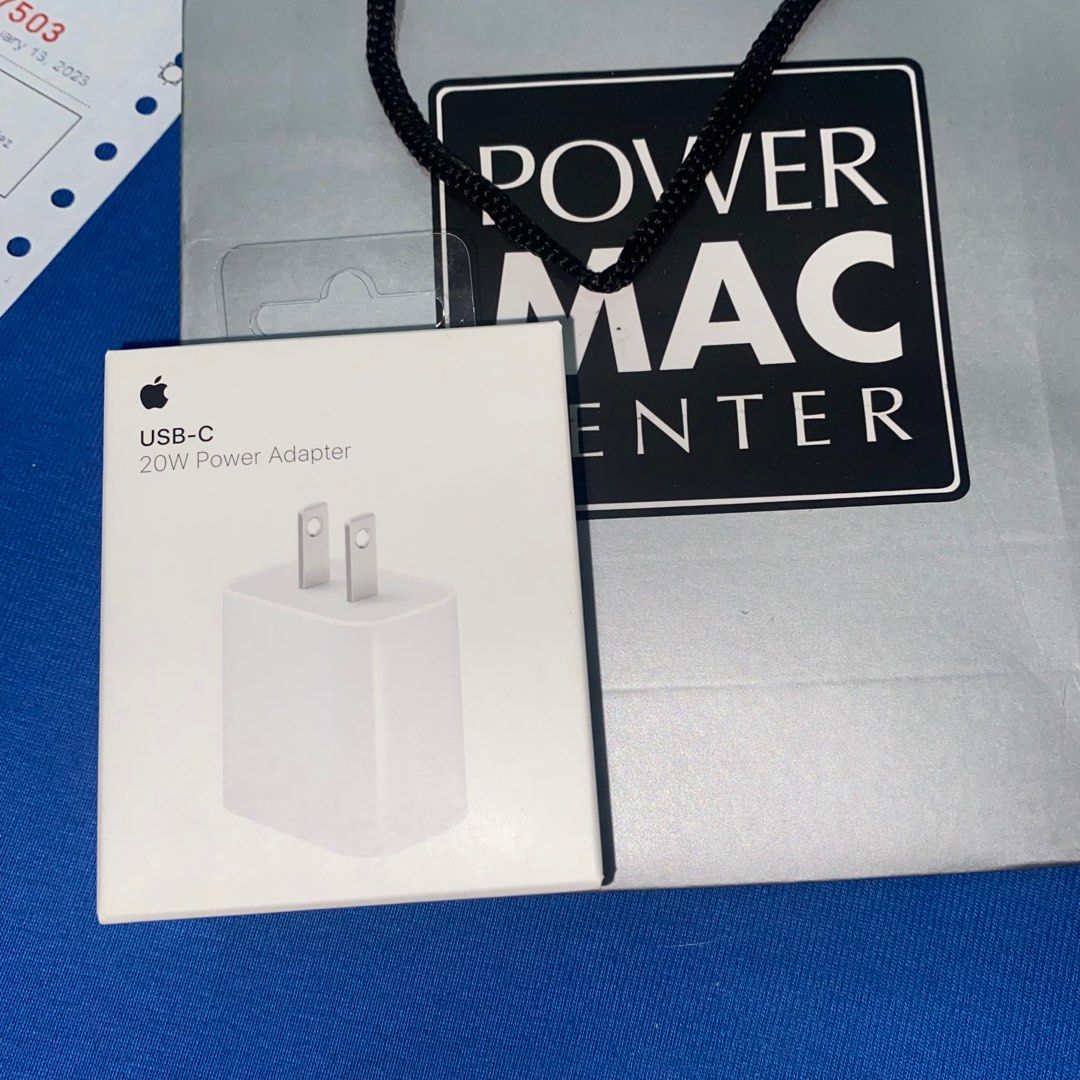 Apple 20W USBC Power Adapter (Power MAC Center), Mobile Phones