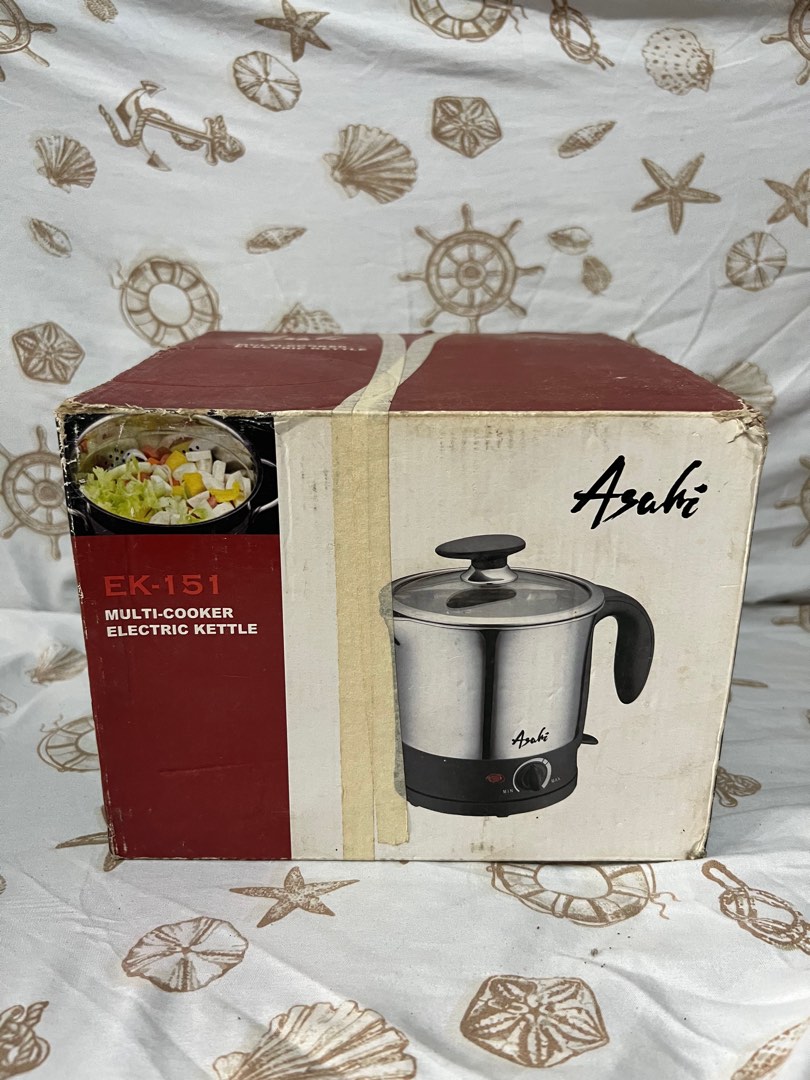 Asahi multicooker electric kettle, Furniture & Home Living