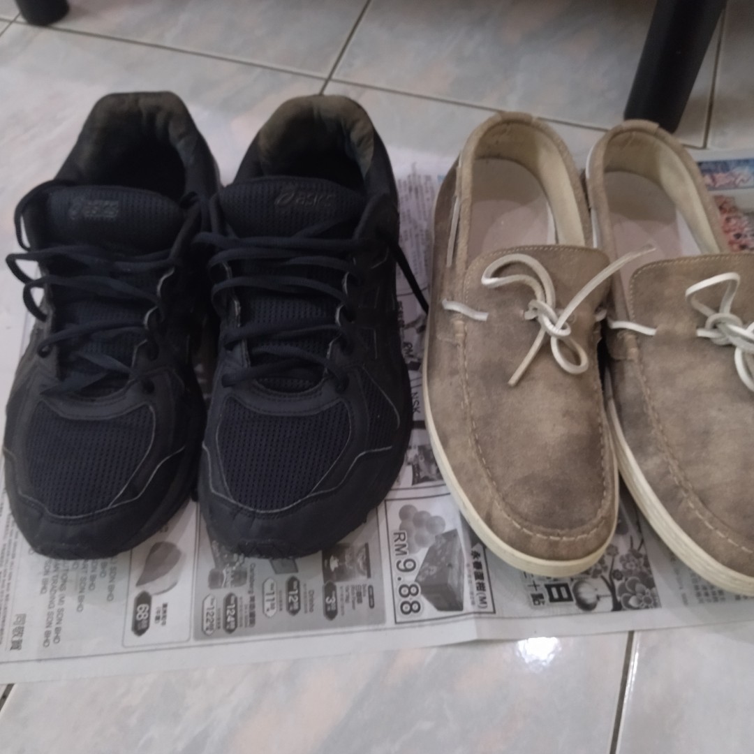 asic & loafer, Men's Fashion, Footwear, Sneakers on Carousell