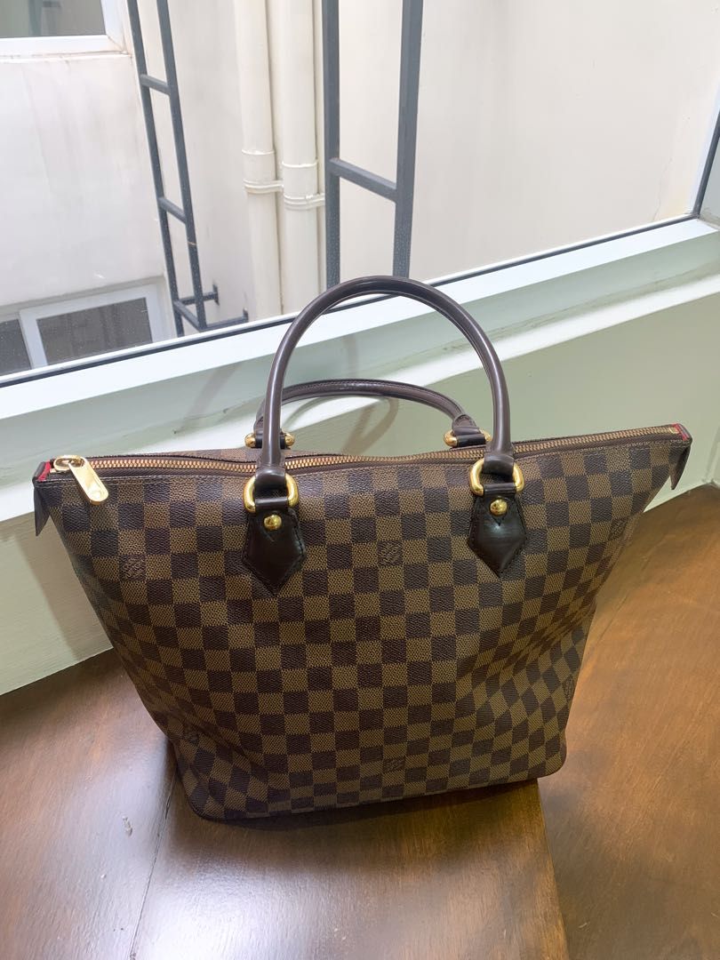 💯% Authentic Louis Vuitton Damier Ebene Saleya MM Tote Bag, Luxury, Bags &  Wallets on Carousell