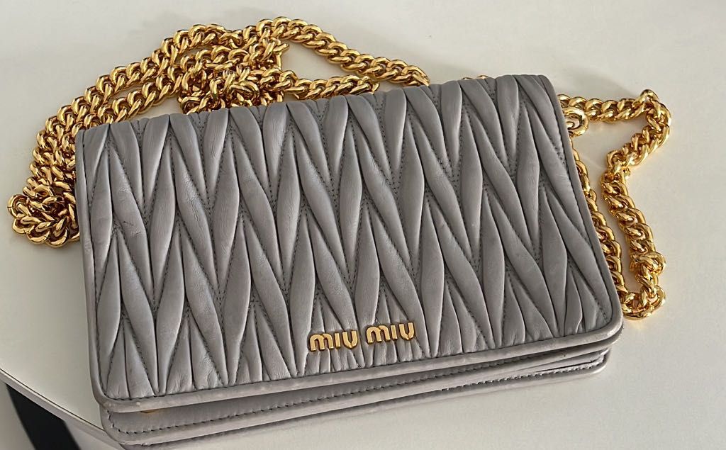 Authentic Miu Miu Crossbody, Women's Fashion, Bags & Wallets, Cross