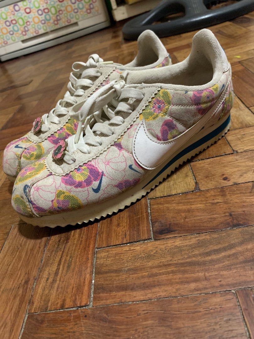Authentic Nike cortez LX floral Women s Fashion Footwear