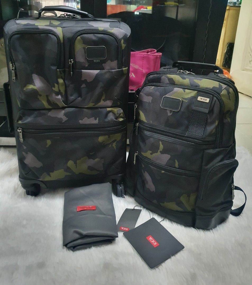 Authentic TUMI Luggage with Backpack, Men's Fashion, Bags, Backpacks on