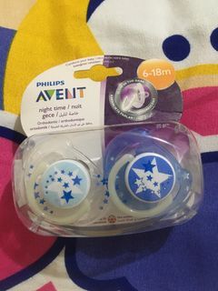 Avent Glow in the dark pacifier( night time)