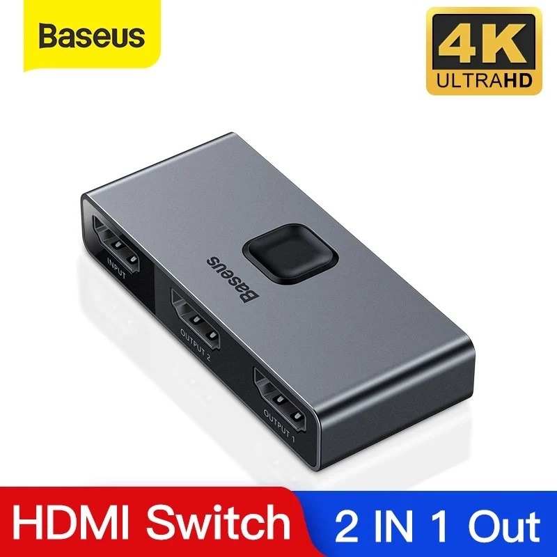 Baseus Matrix HDMI Splitter 4K 60Hz HDMI Switch PS4 Monitor TV setup ...