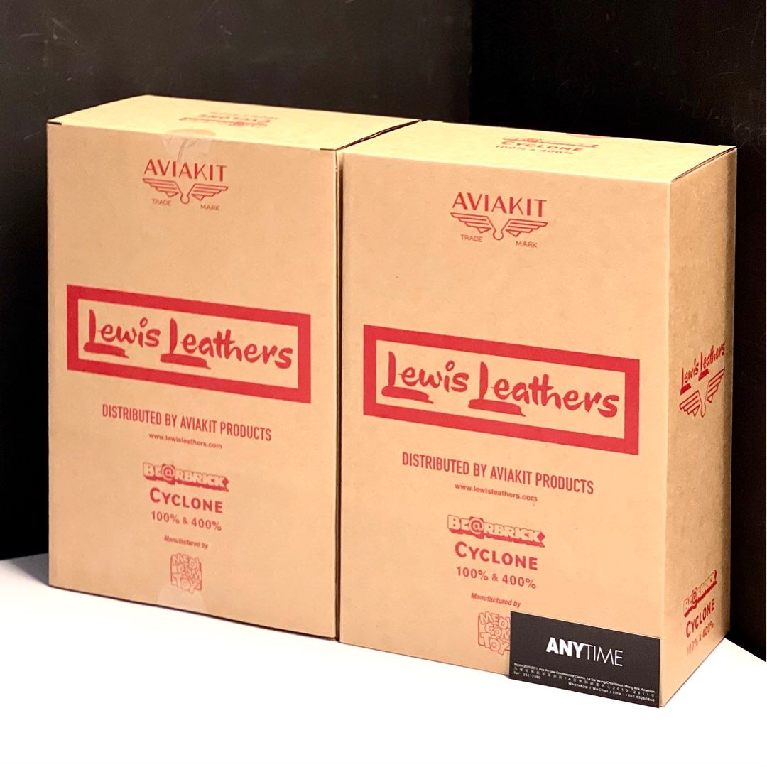 BE@RBRICK Lewis Leathers CYCLONE BE@RBRICK Lewis Leathers CYCLONE