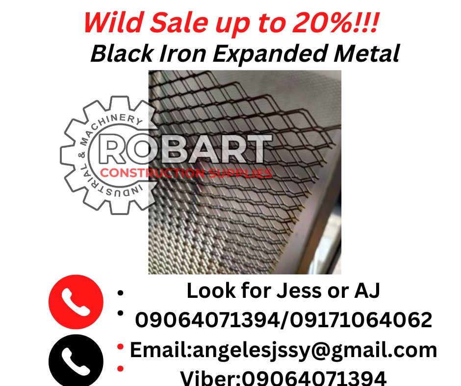 BI Expanded Metal 4x8, Commercial & Industrial, Construction & Building