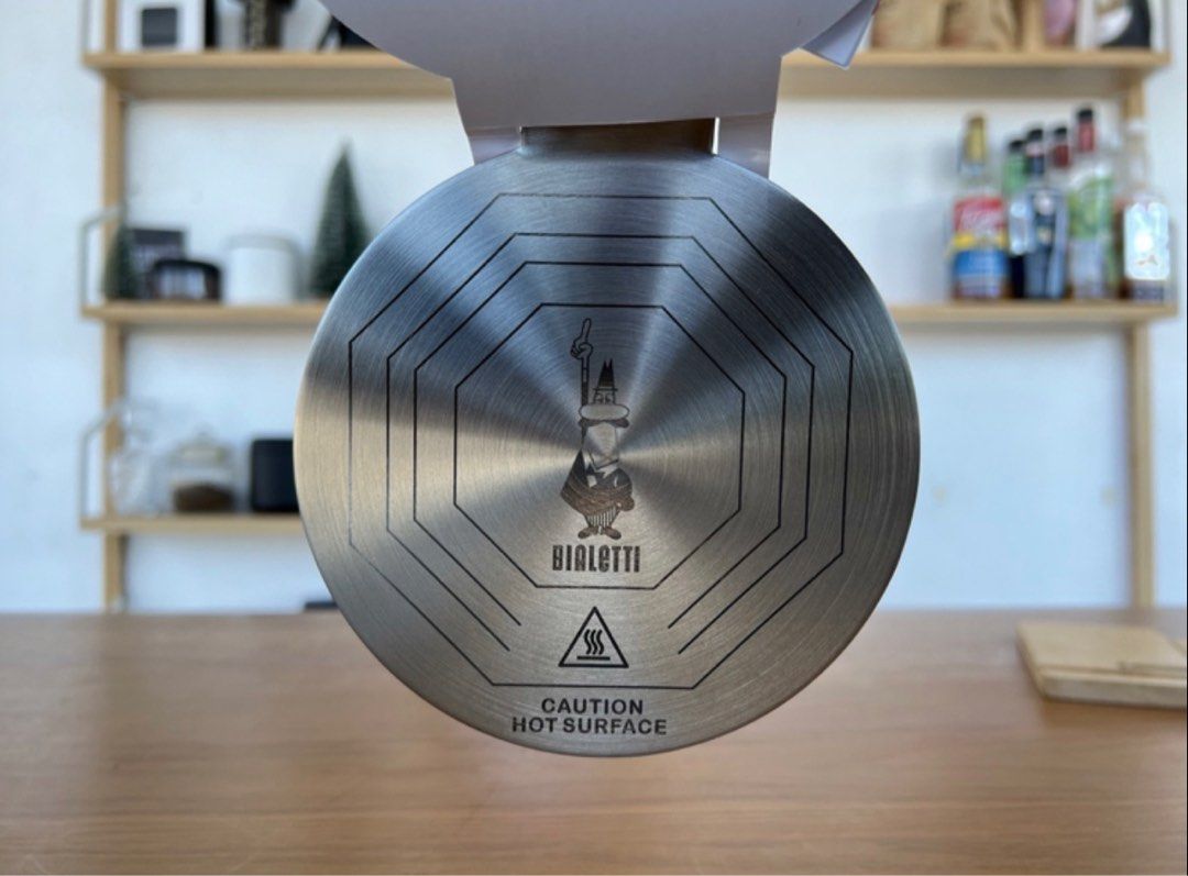 Bialetti induction plate electric stove coffee moka pot adapter, TV