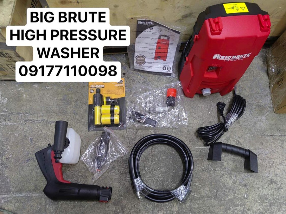 Big brute hotsell pressure washer