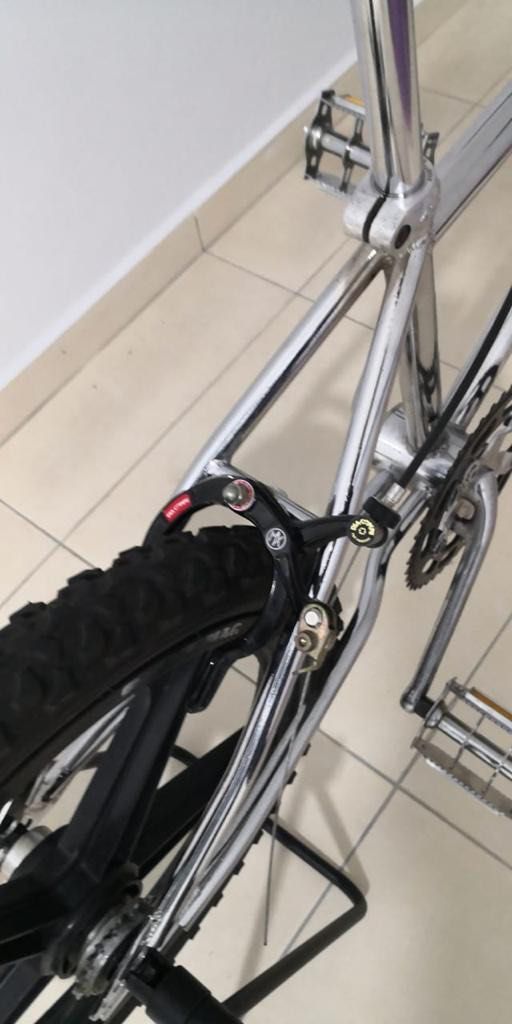 NOS 80s Tech 2 Lever Right Old School BMX Kuwahara ET Redline GT BLACK