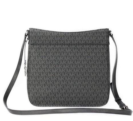 Michael Kors Medium Logo Convertible Crossbody Bag - Black, Luxury, Bags &  Wallets on Carousell