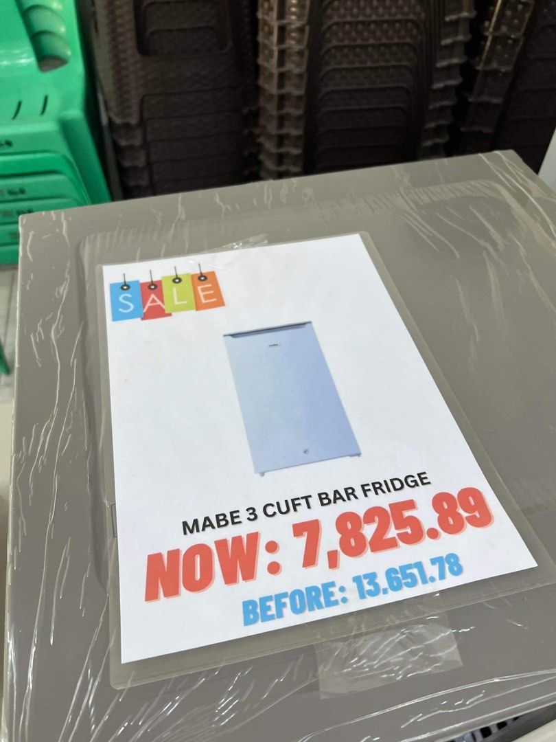 Brandnew Mabe 3 Cuft Bar Fridge (Category: Refrigerators and Freezers) located in Cavite. Submitted by sentoot15 (Listing ID 1209324798, Image 3). Description: Good quality Onhand Can do COD.