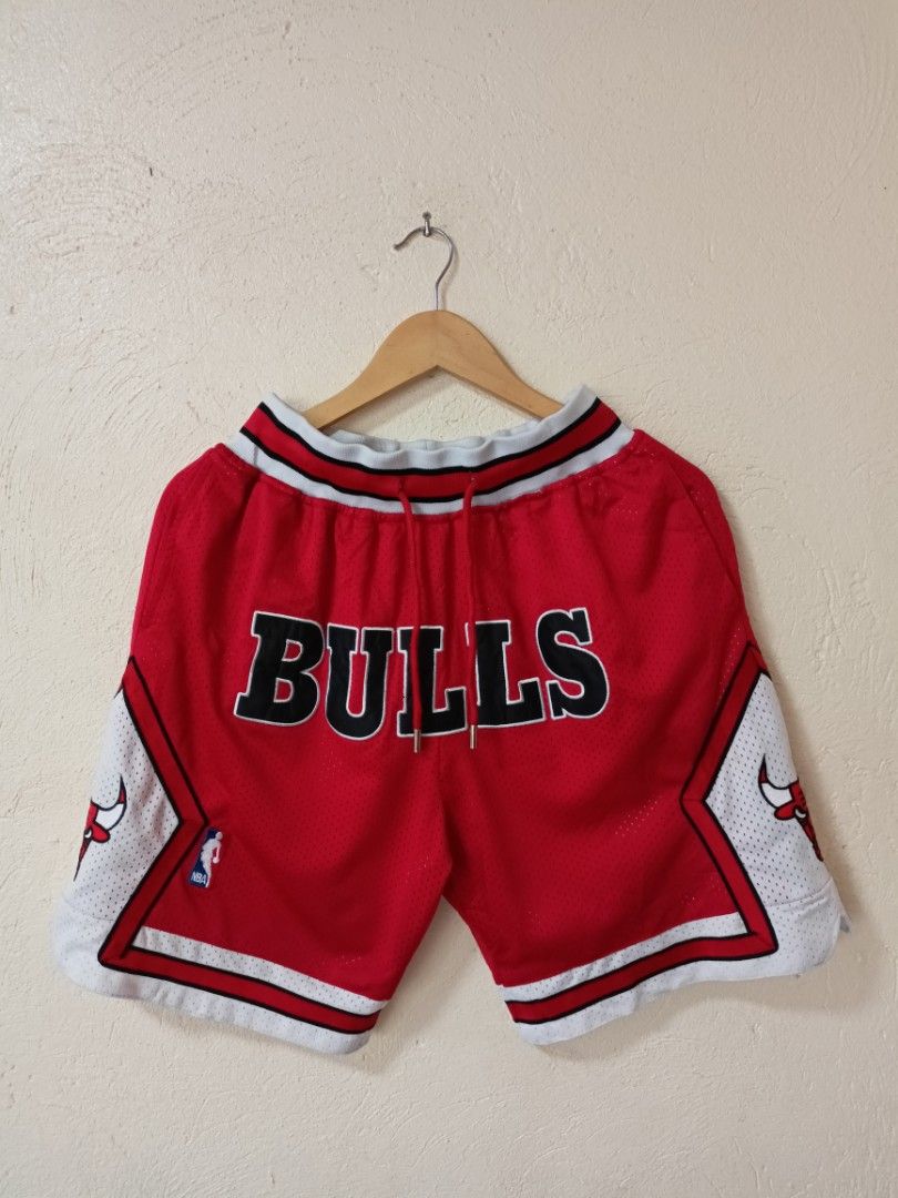 Bulls just don shorts, Men's Fashion, Bottoms, Shorts on Carousell