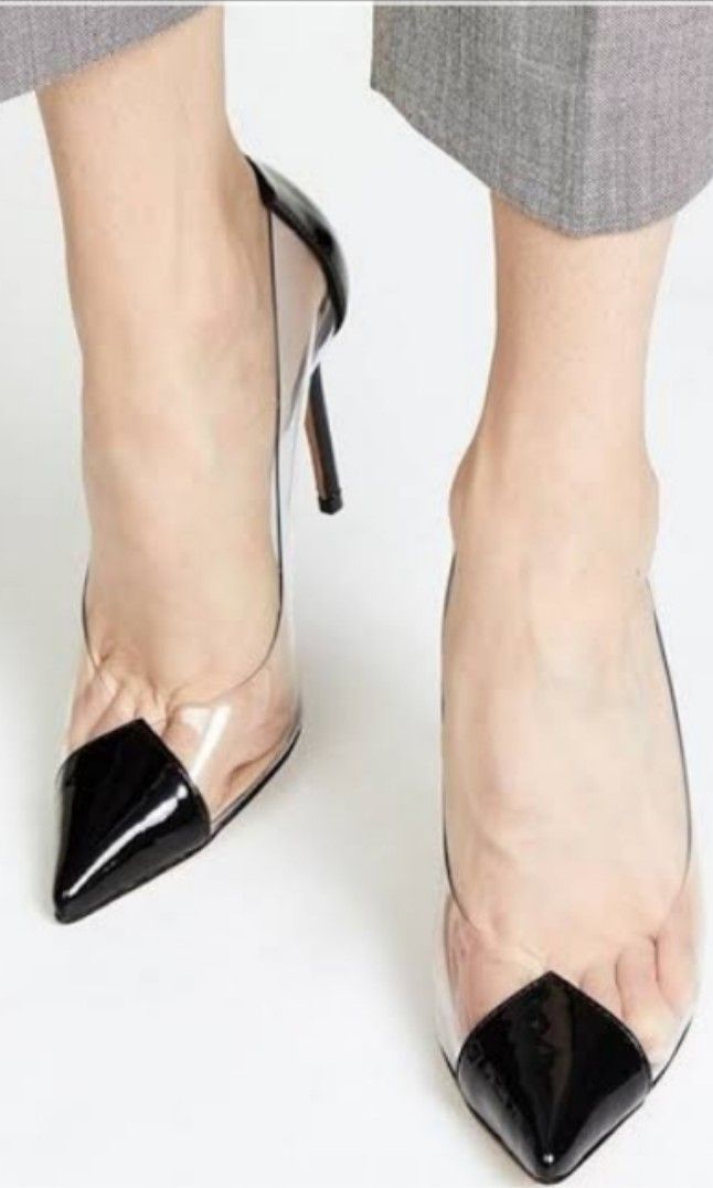The In The Clear Transparent Heels