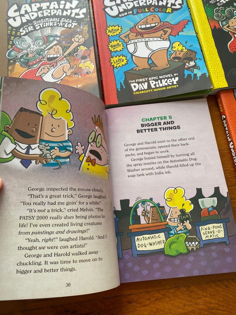 Captain underpants (full color), Hobbies & Toys, Books & Magazines