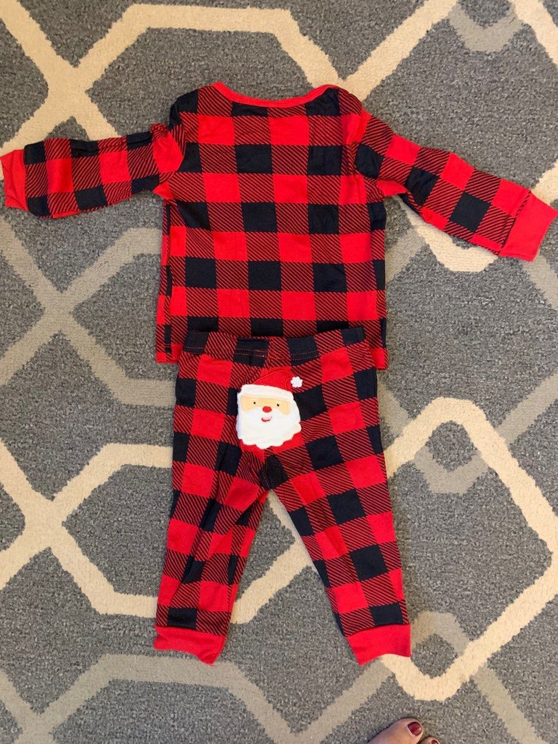Carter s Christmas Pajamas 9 Months Babies Kids Babies Kids