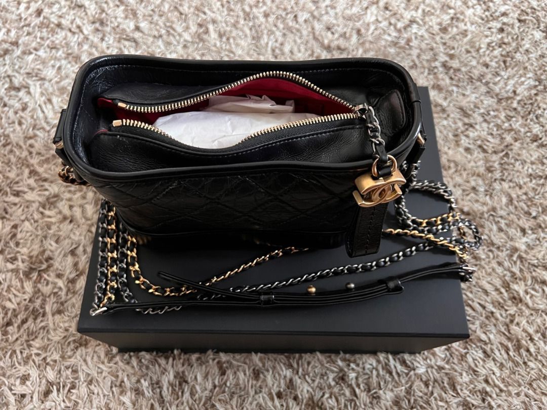 Chanel Small Gabrielle Hobo - White Crossbody Bags, Handbags - CHA946210