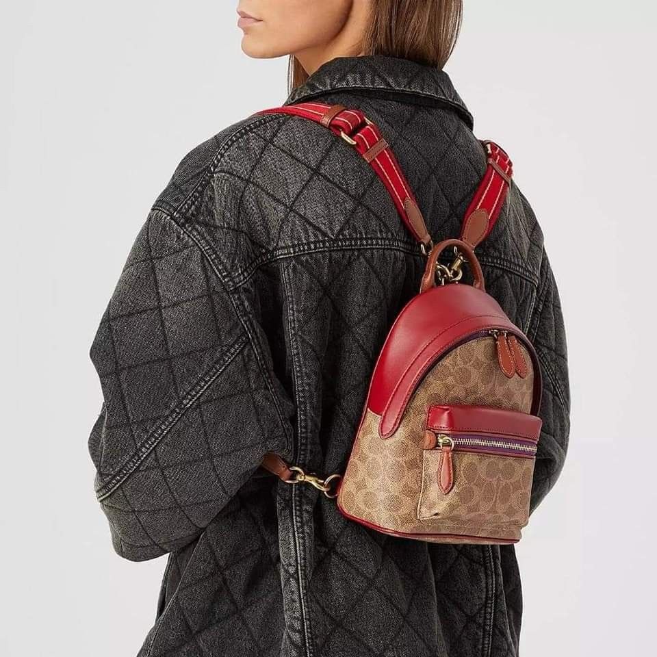 coach charter backpack (Category: Luxury Bags & Wallets) located in Pateros City. Submitted by moira1985 (Listing ID 1209344111, Image 2). Description: CCH Charter Backpack 18 7.25" L x 9.5" H x 3.5" W.