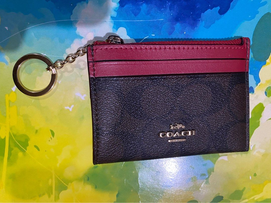 Coach ID holder/card holdet, Women's Fashion, Bags & Wallets, Wallets