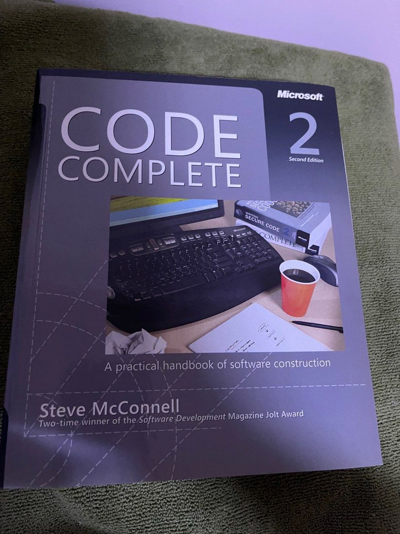 Code complete 2nd edition, Hobbies & Toys, Books & Magazines ...