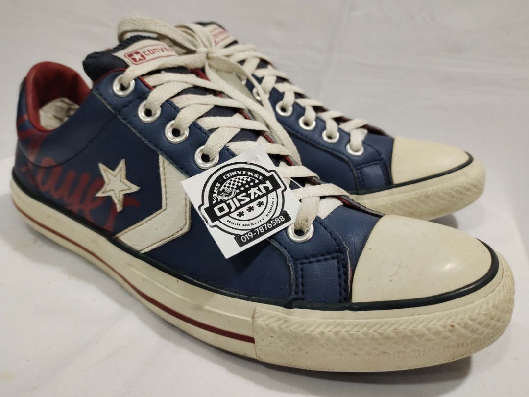 råolie Kronisk Religiøs Converse Star Player Leather, Men's Fashion, Footwear, Sneakers on Carousell