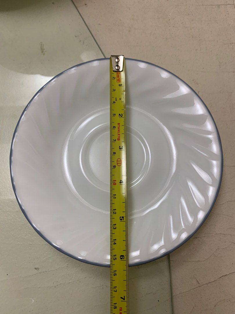 Corelle Cups and Saucers Plates / Platito ( 15 sets 30pcs available