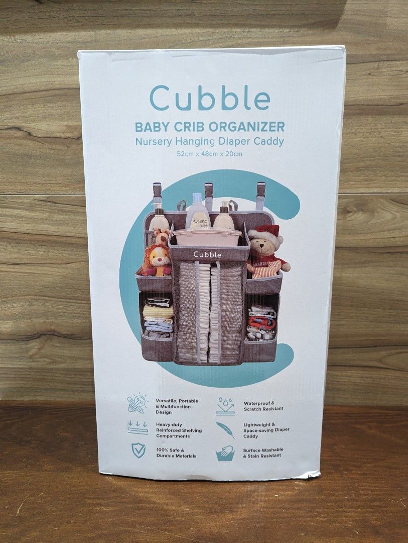 Cubble Baby Crib Organizer Hanging Diaper Caddy, Babies & Kids