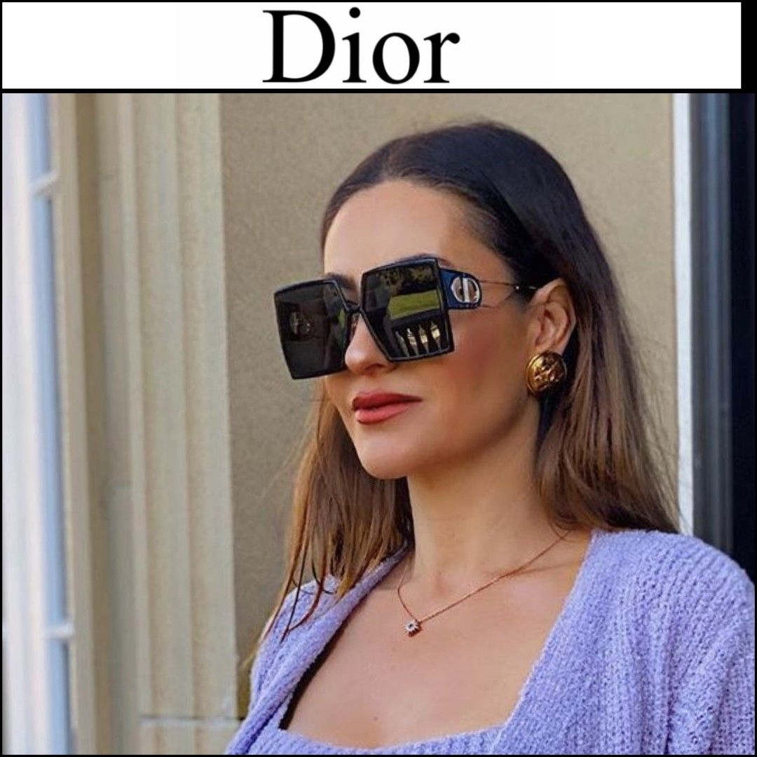 Dior  Sunglasses  30Montaigne Mini S3F  Black  Dior Eyewear  Avvenice