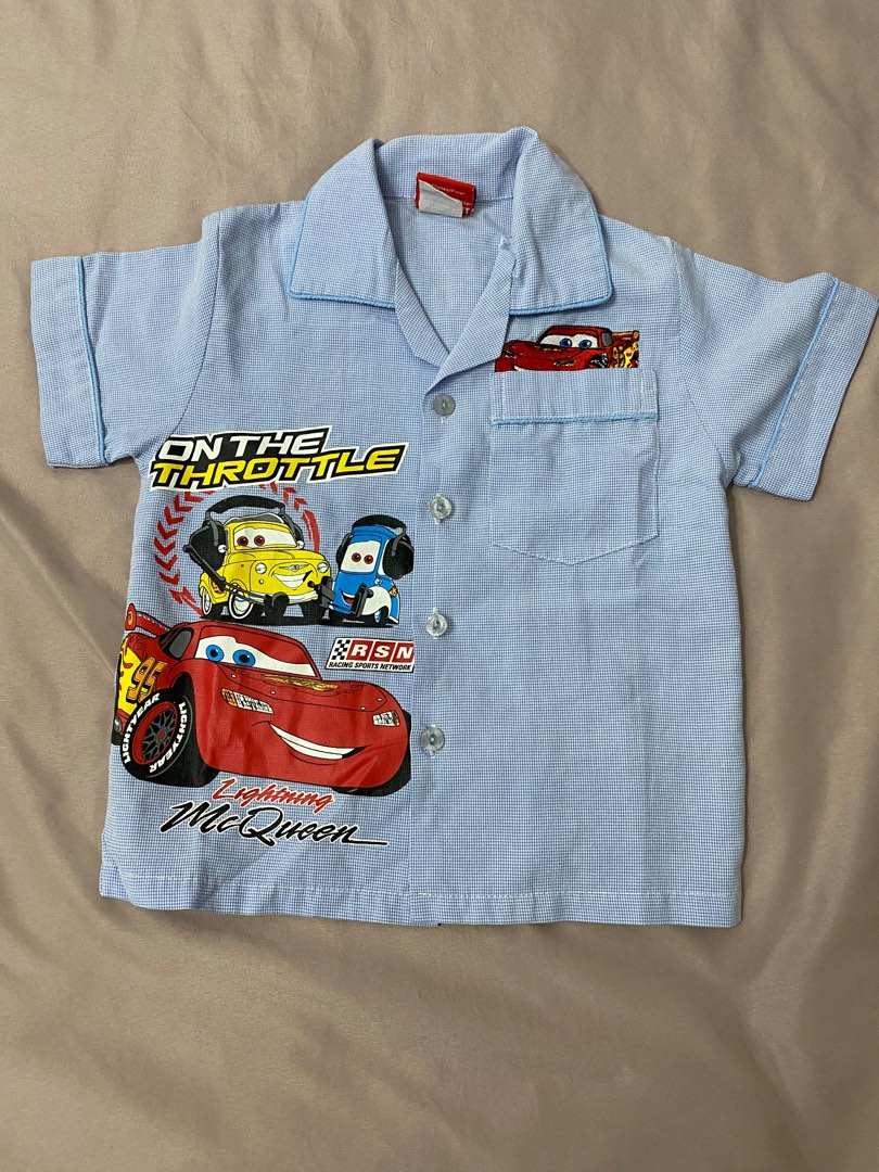 Disney cars cheap mechanic shirt