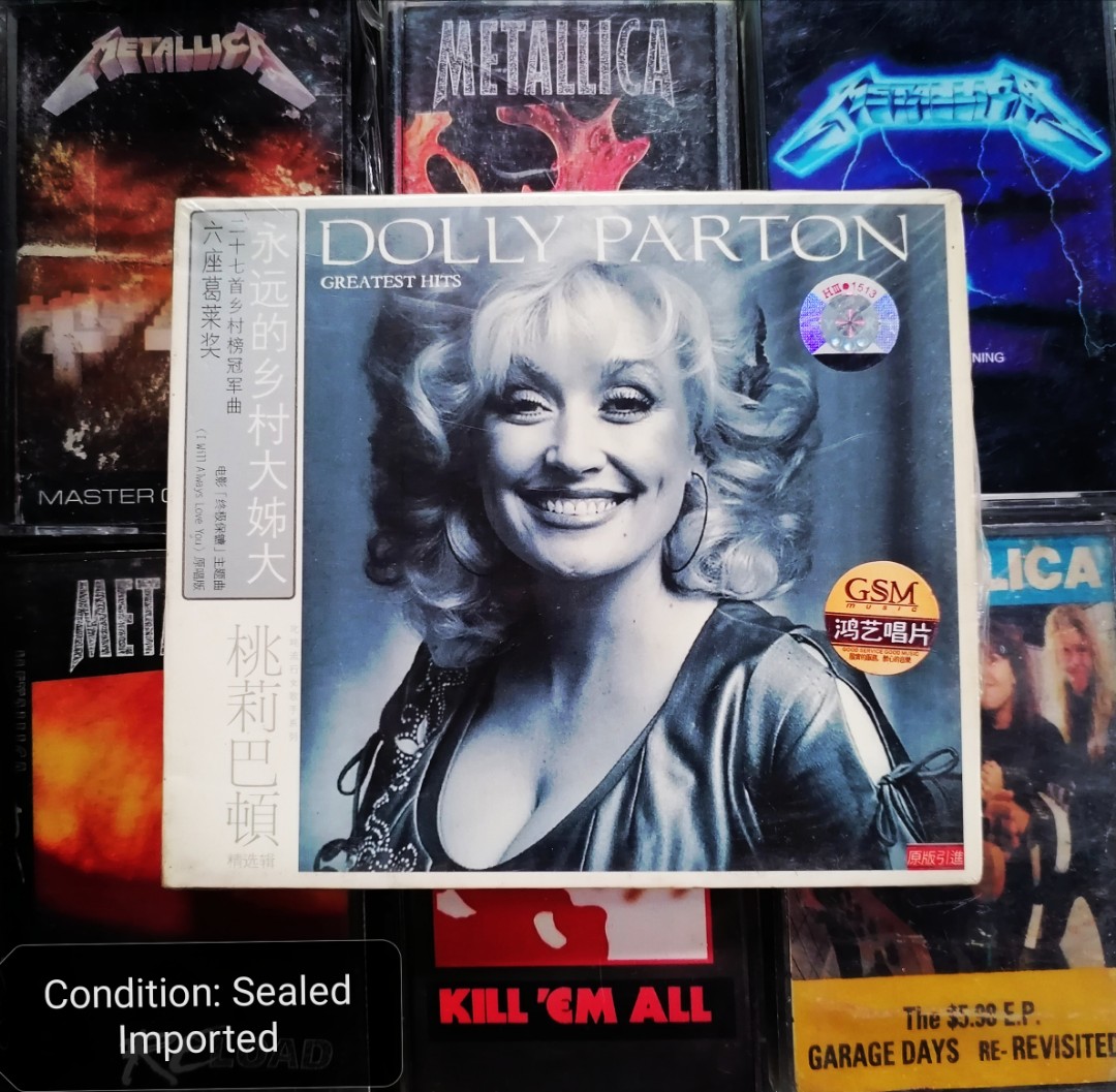 Dolly Parton Greatest Hits Cd Original Cd For Sale Dolly Parton Cd Hobbies And Toys Music 