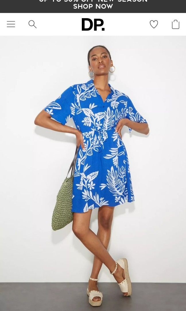 Dorothy perkins white floral deals dress