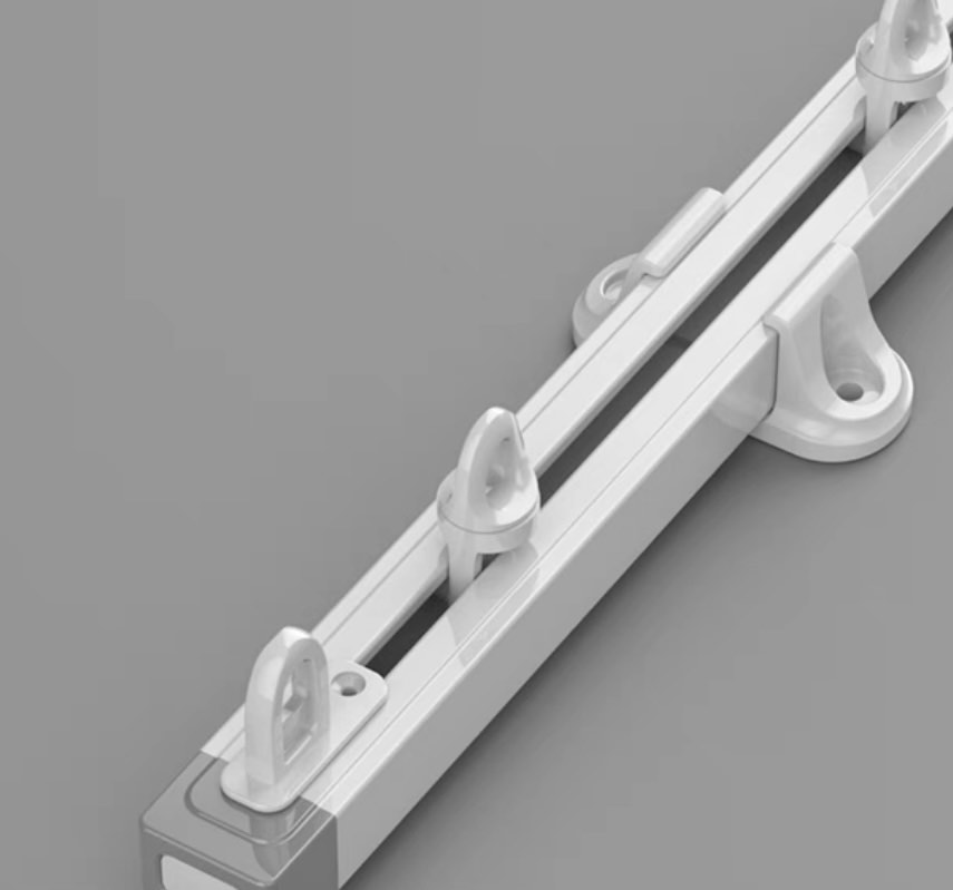 Expandable Curtain Rods (1.9m to 3.6m), Furniture & Home Living, Home