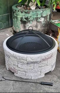 Fire Pit Stone Look