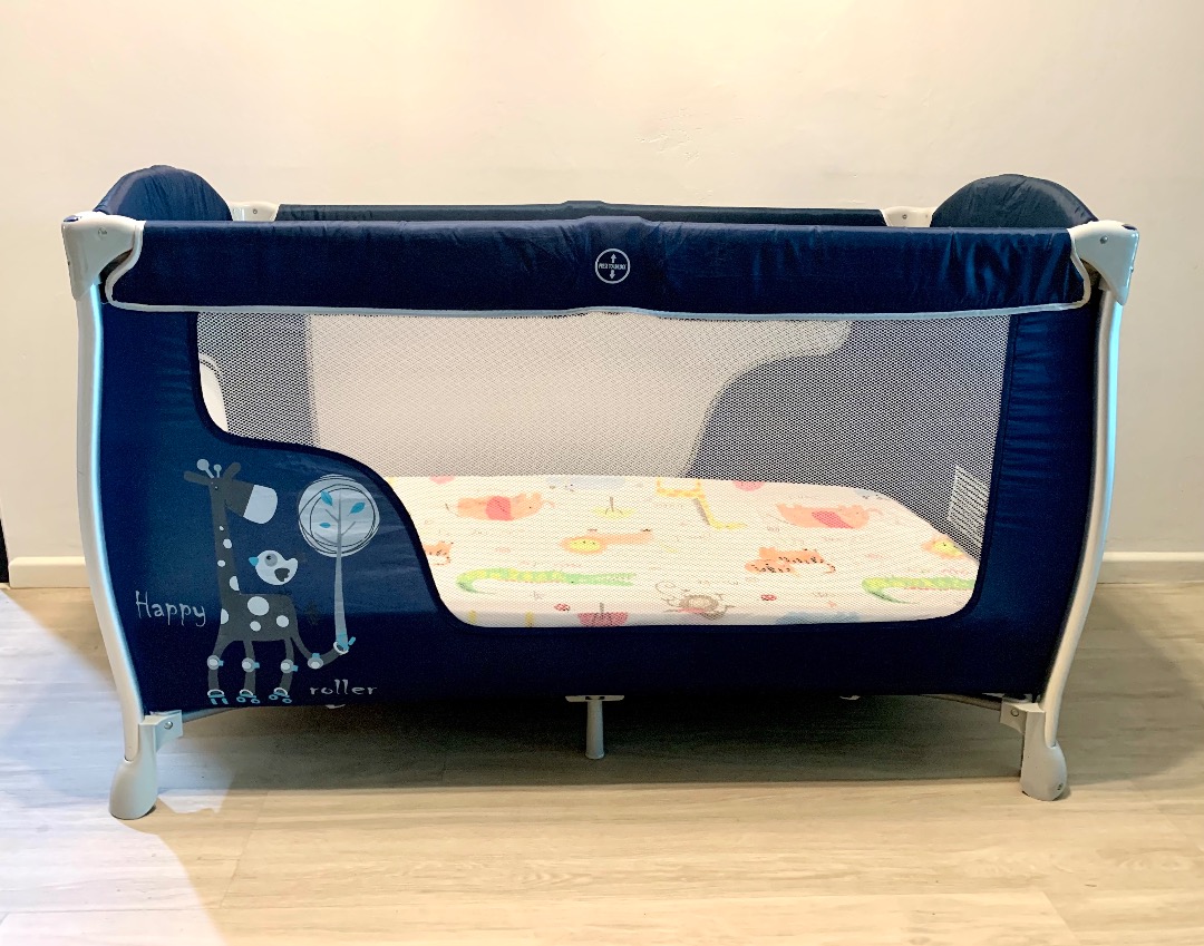 Foldable baby cot, Babies & Kids, Baby Nursery & Kids Furniture, Cots