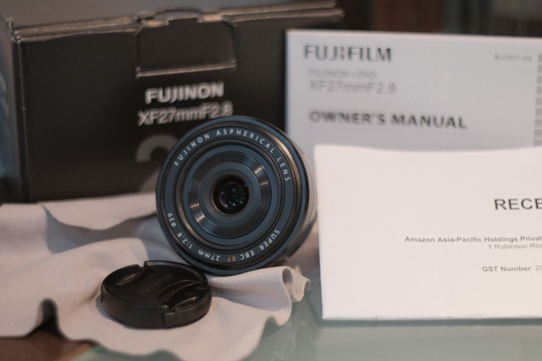 Fujifilm 27mm F2.8 XF Lens Pancake, Photography, Lens & Kits on Carousell