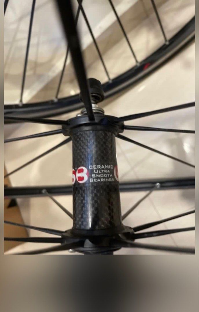 Fulcrum zero w/ ceramic speed bearings, Sports Equipment, Bicycles