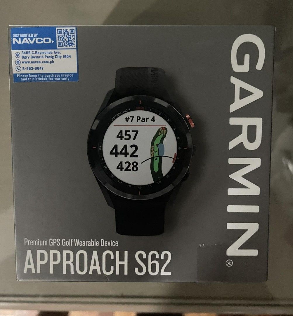 Garmin S62 Golf Watch, Men's Fashion, Watches & Accessories, Watches on
