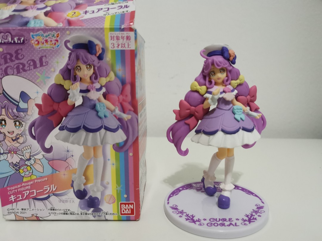 Glitter force Tropical Rouge! Precure Cure Coral Figure Toy Doll Pretty