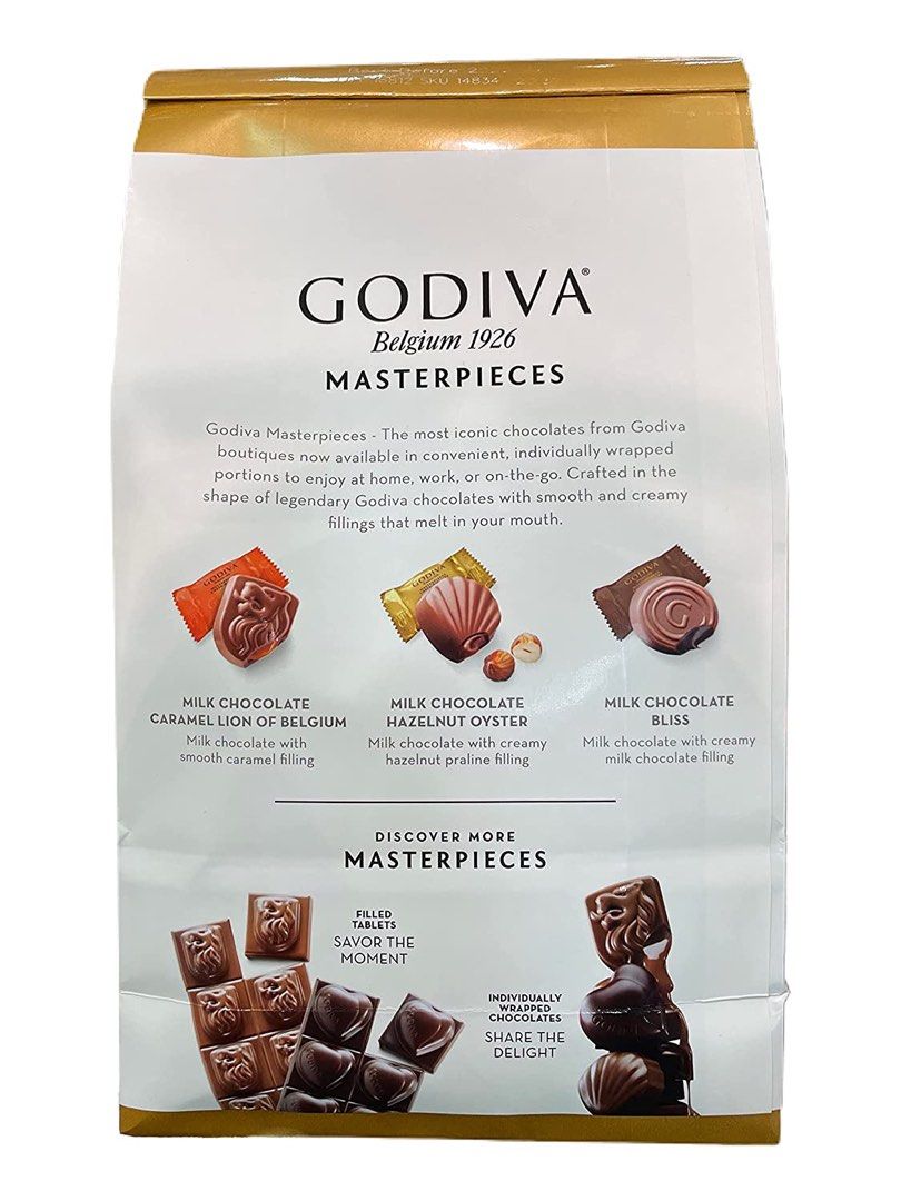 Godiva Masterpieces assortment of legendary milk chocolate 經典雜錦 牛奶朱古力 ...