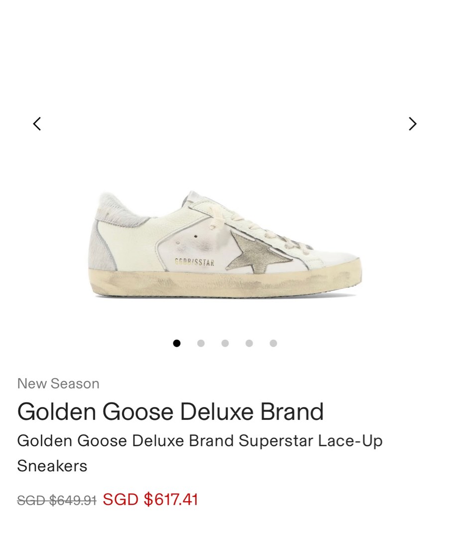 Golden goose sneakers size 35 cheap