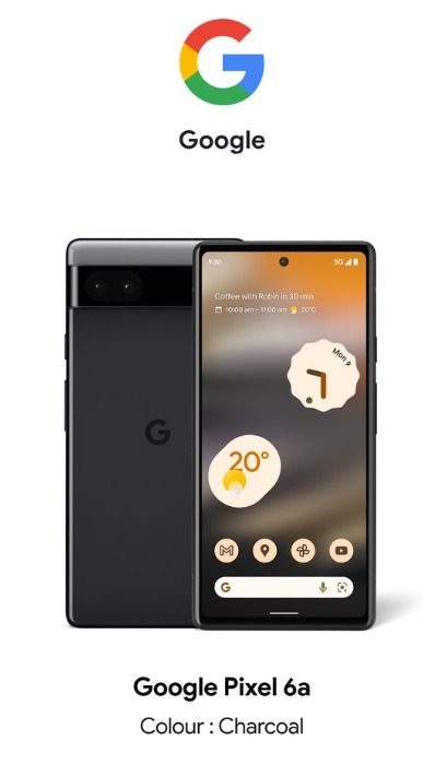 Google Pixel 6a 128GB Charcoal, Mobile Phones & Gadgets, Mobile