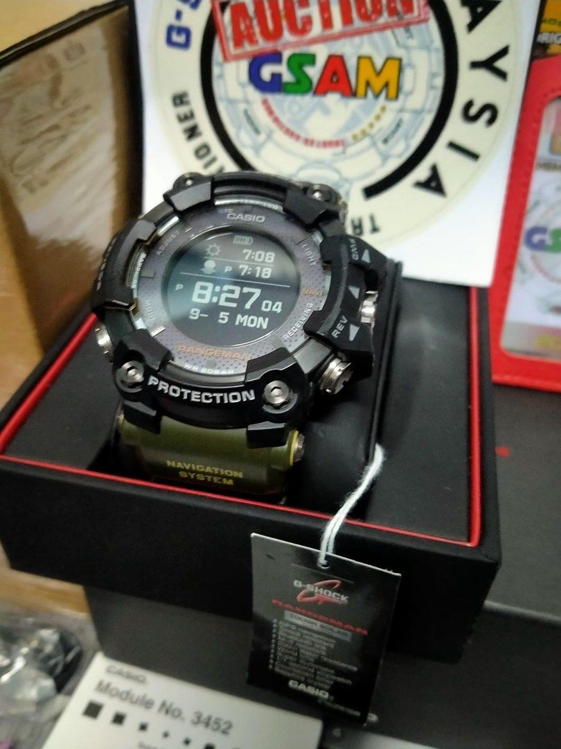 Casio 3452 rangeman top