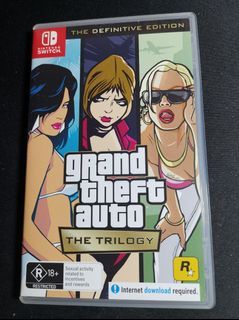 Grand Theft Auto The Trilogy The Definitive Edition Switch Game