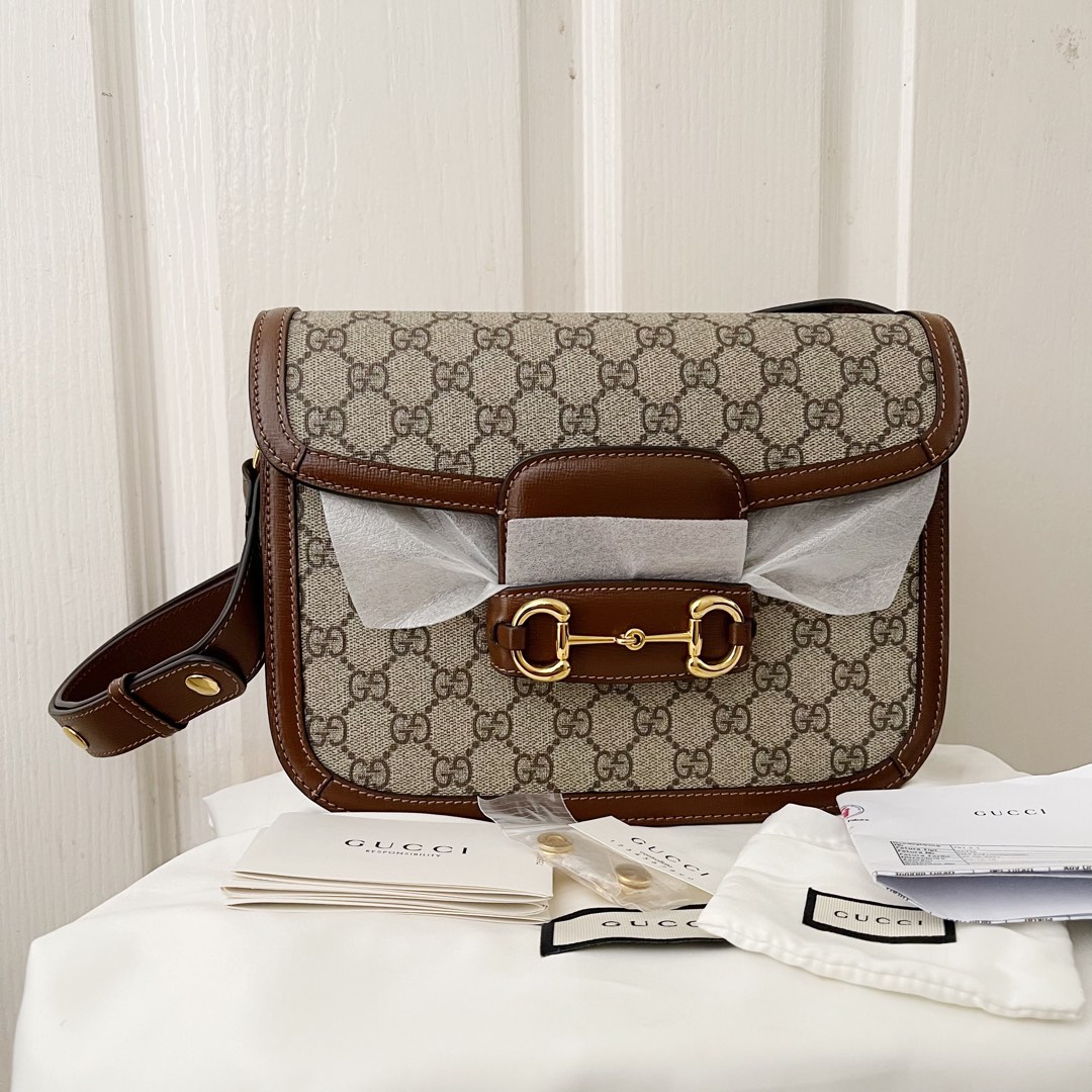 Gucci Horsebit th 2021 Preloved Like New, Barang Mewah, Tas & Dompet di