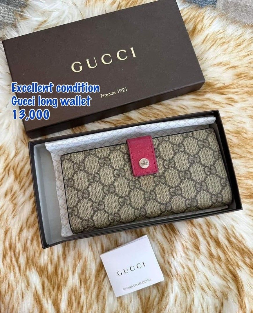 Gucci long wallet