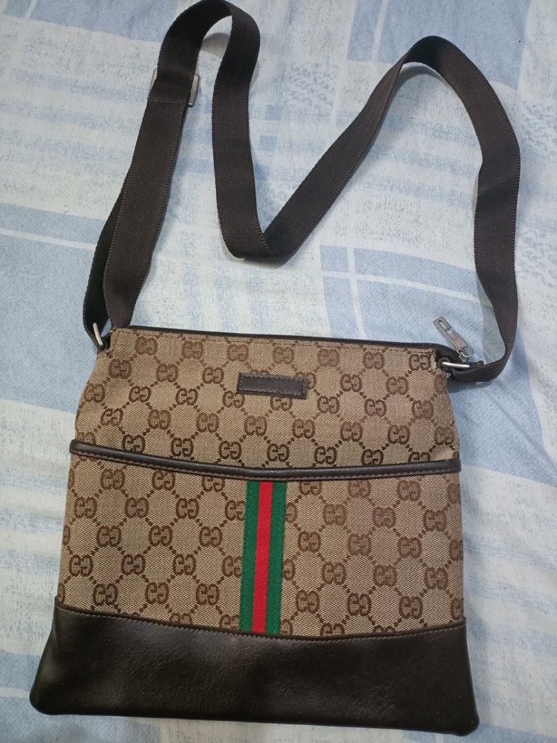 Gucci vintage sling inspired bag, Luxury, Bags & Wallets on Carousell