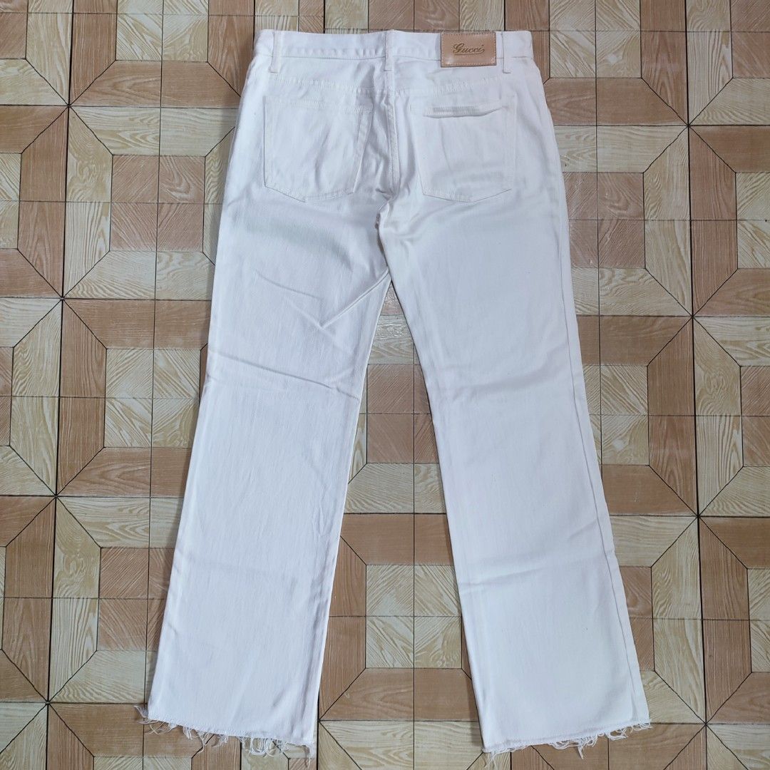 Gucci jeans white store