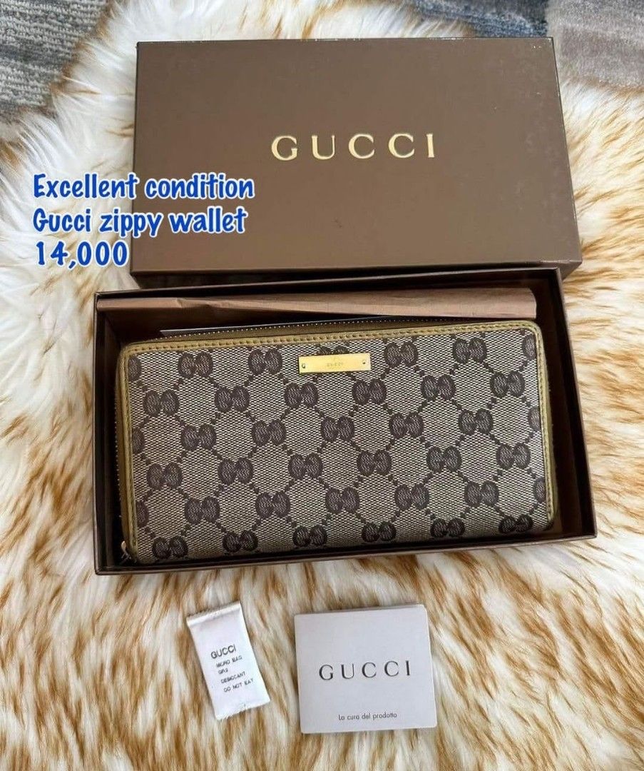 Gucci zippy wallet, Women's Fashion, Bags & Wallets, Wallets & Card holders  on Carousell