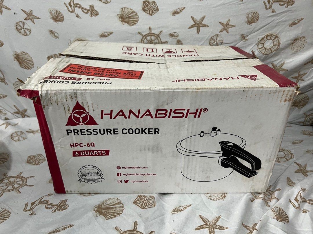 Hanabishi pressure cooker, Furniture & Home Living, Kitchenware