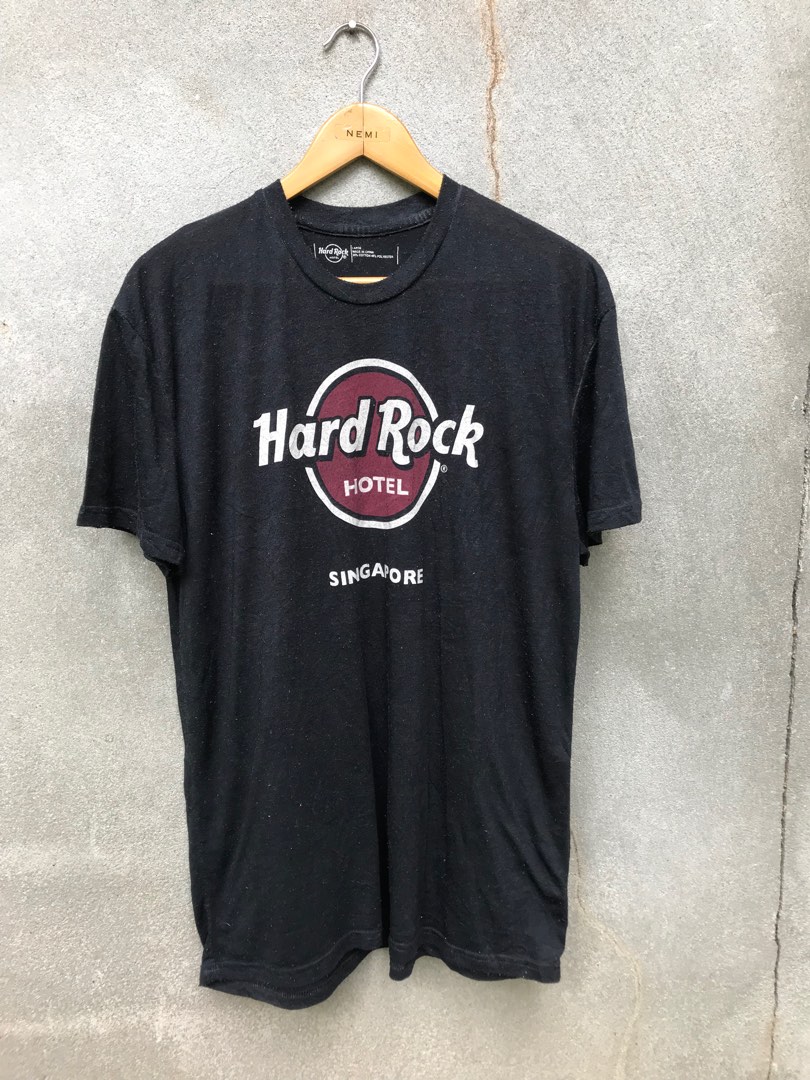 hard rock hotel singapore tshirt, Men's Fashion, Tops & Sets, Tshirts